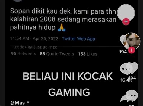 Kocak Gaming Artinya Dalam Bahasa Gaul